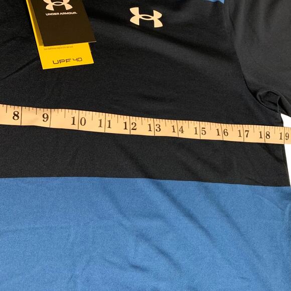 NWT Under Armour Polo Men's Sz Small The Playoff Polo Victory Blue Style 1327037 - Picture 6 of 7